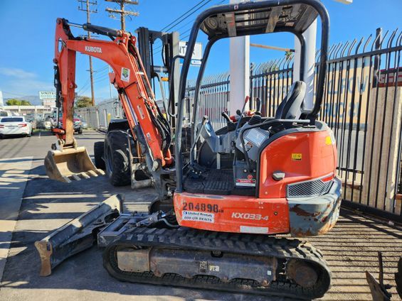 KUBOTA MINI EX 7K 7,000 # POUNDS | KUBOTA KX033-4R1A