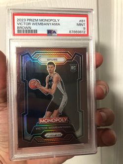 Victor Wembanyama brown monopoly RC /249