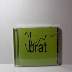 Charli xcx signed brat cd