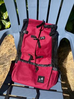 Dog back pack, size large