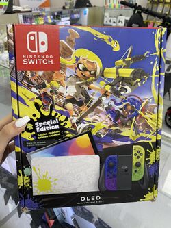 Nintendo Switch OLED Splatoon 3 $499 Cash Or Card
