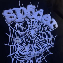 RHINESTONE SPIDER HOODIE