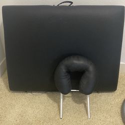 Massage table