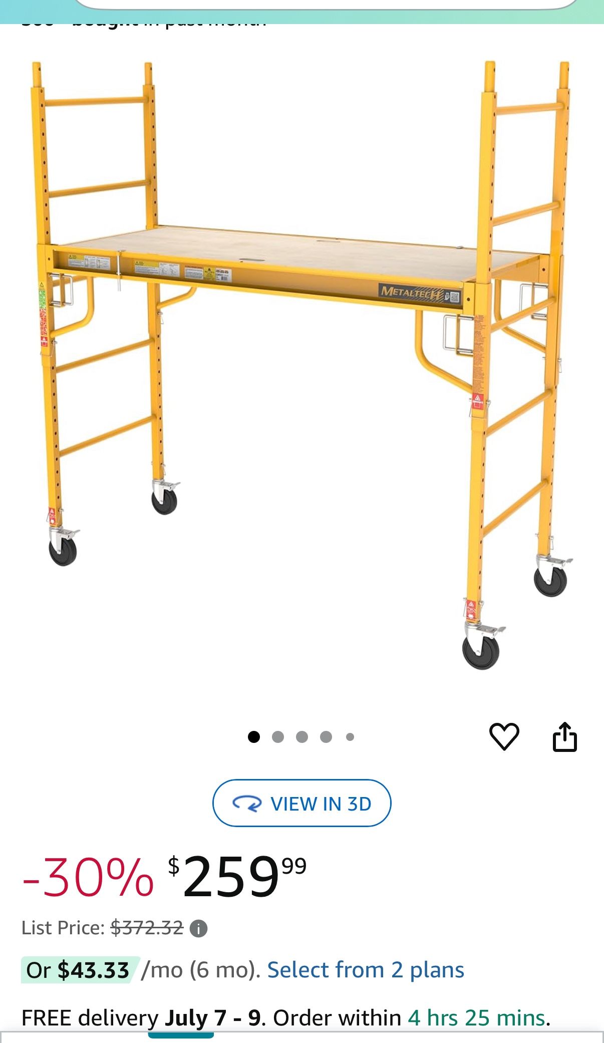 Rolling Scaffold