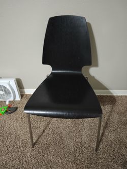 Black Wooden Chair