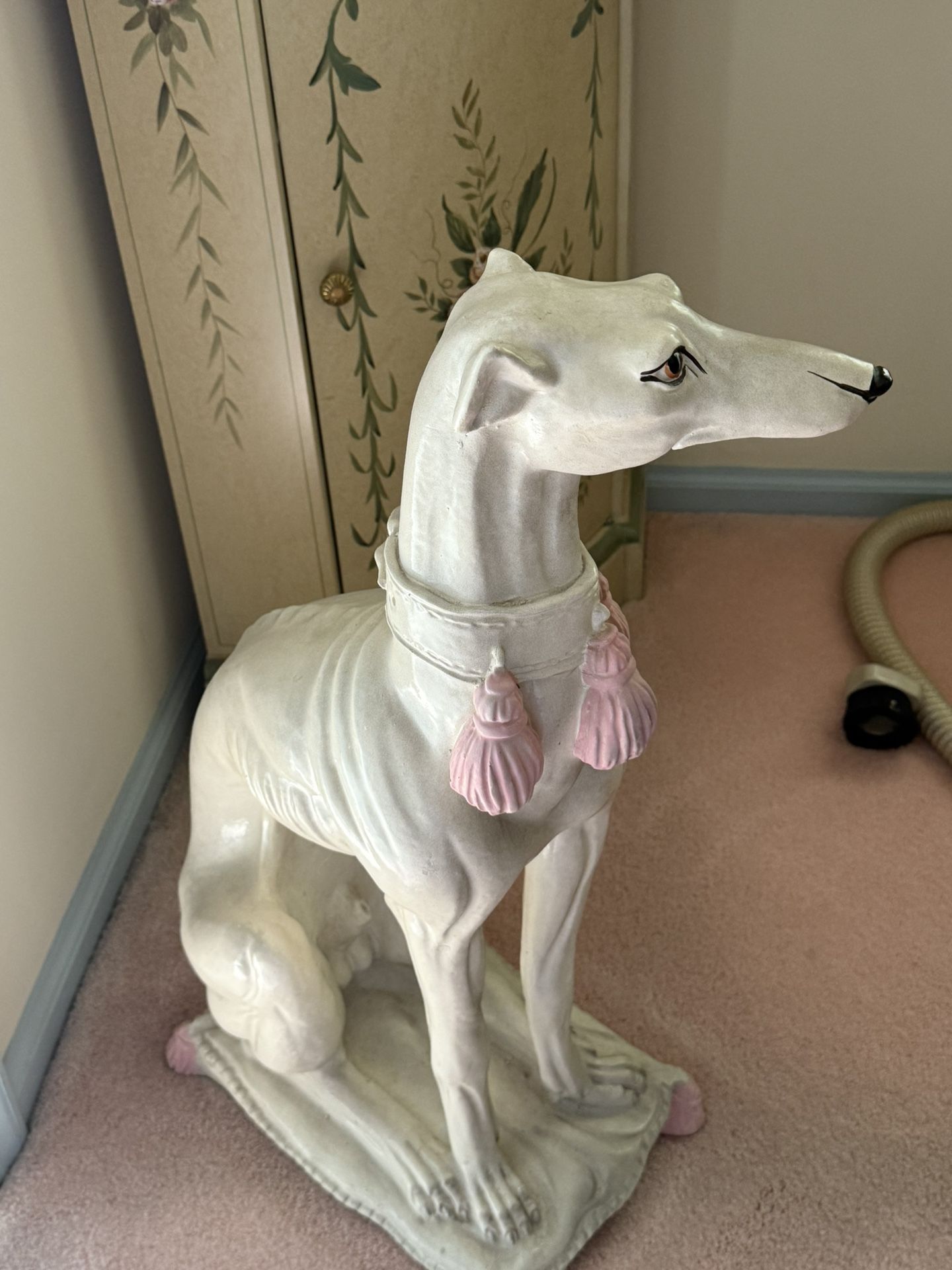 Gorgeous Life Sized Greyhound Statue