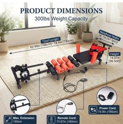 pinal Decompression Machine Lumbar Traction Table for Back Pain Relief