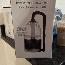 New The Coospider Reptile Fogger is a humidifier for reptile and amphibian terrariums