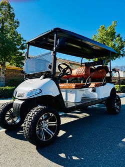 EZGO RXV Six Seater Lithium Golf Cart