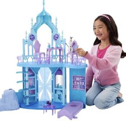 Disney Frozen Elsa’s Frozen Castle Dollhouse Playset Olaf New Elsa 