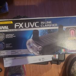 Fluval FX-UVC in-line clarifier