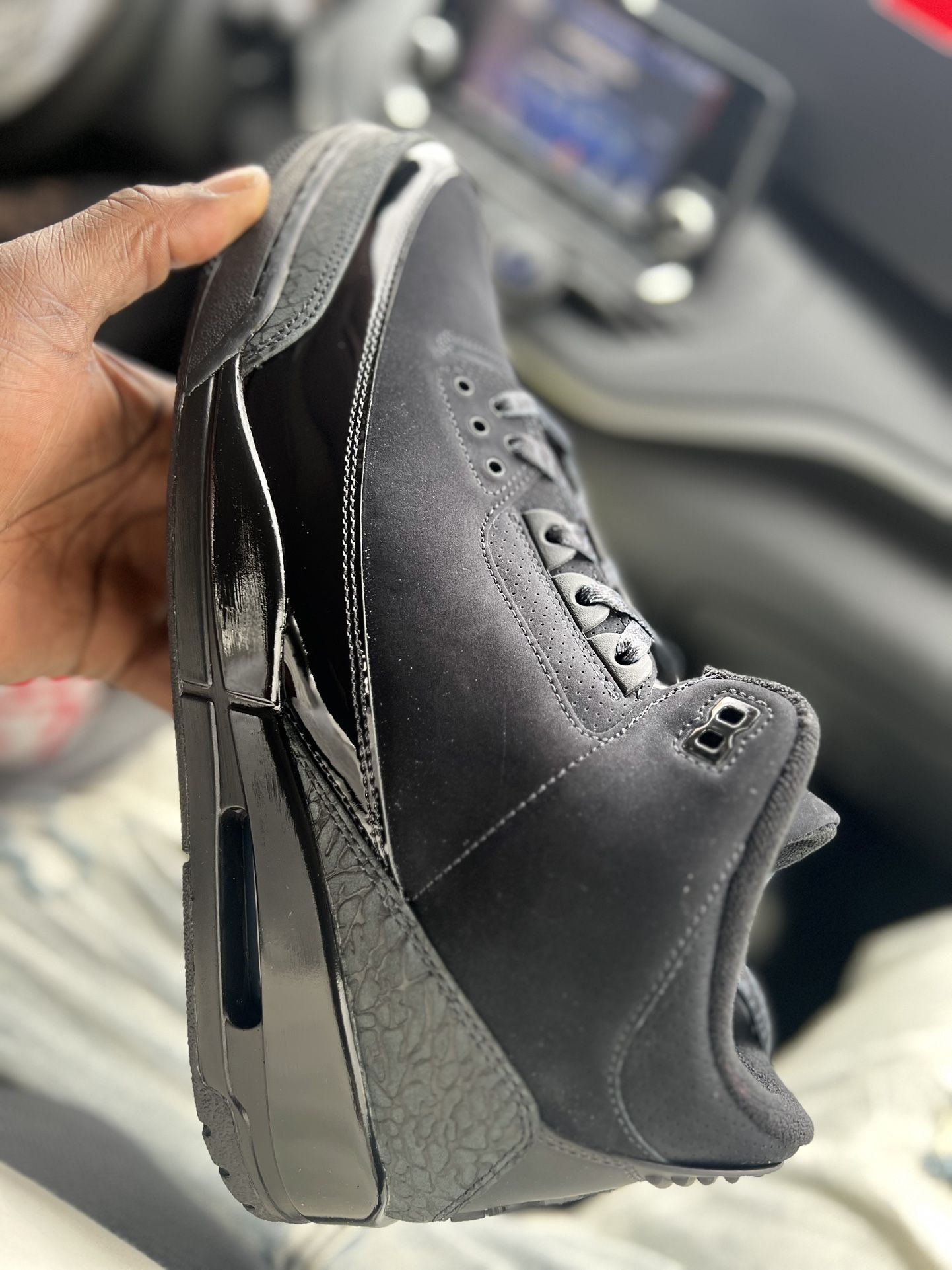 Jordan Black Cat 3’s Size 13