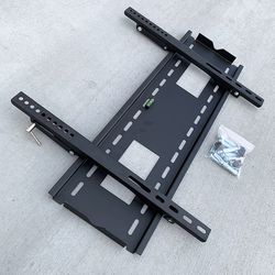 (Brand New) $25 Large Heavy-Duty TV Wall Mount 50”-80” Slim Television Bracket Tilt Up/Down, Max weight 165lbs 