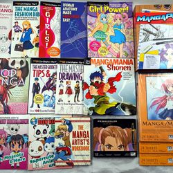 MANGA / ANIME Art Supplies and Instructional Books - Learn to Draw!