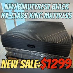 NEW BEAUTYREST BLACK KX-CLASS HYBRID KING MATTRESS 