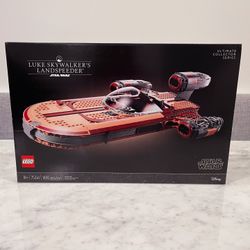 New Sealed 75341 LEGO UCS Star War Luke Skywalker’s Landspeeder Building Set Authentic Sold Out