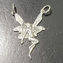 BEAUTIFUL STERLING SILVER CHARM ANGLE FOR SALE 