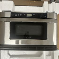 Sharp Drawer microwave For Parts Only 