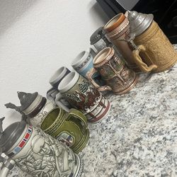 Old Beer Steins