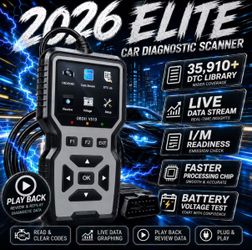 Ob2 diagnostic scanner with large screen Mutiple functions
