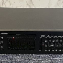 Realistic 10 Band Equalizer With Spectrum Display 
