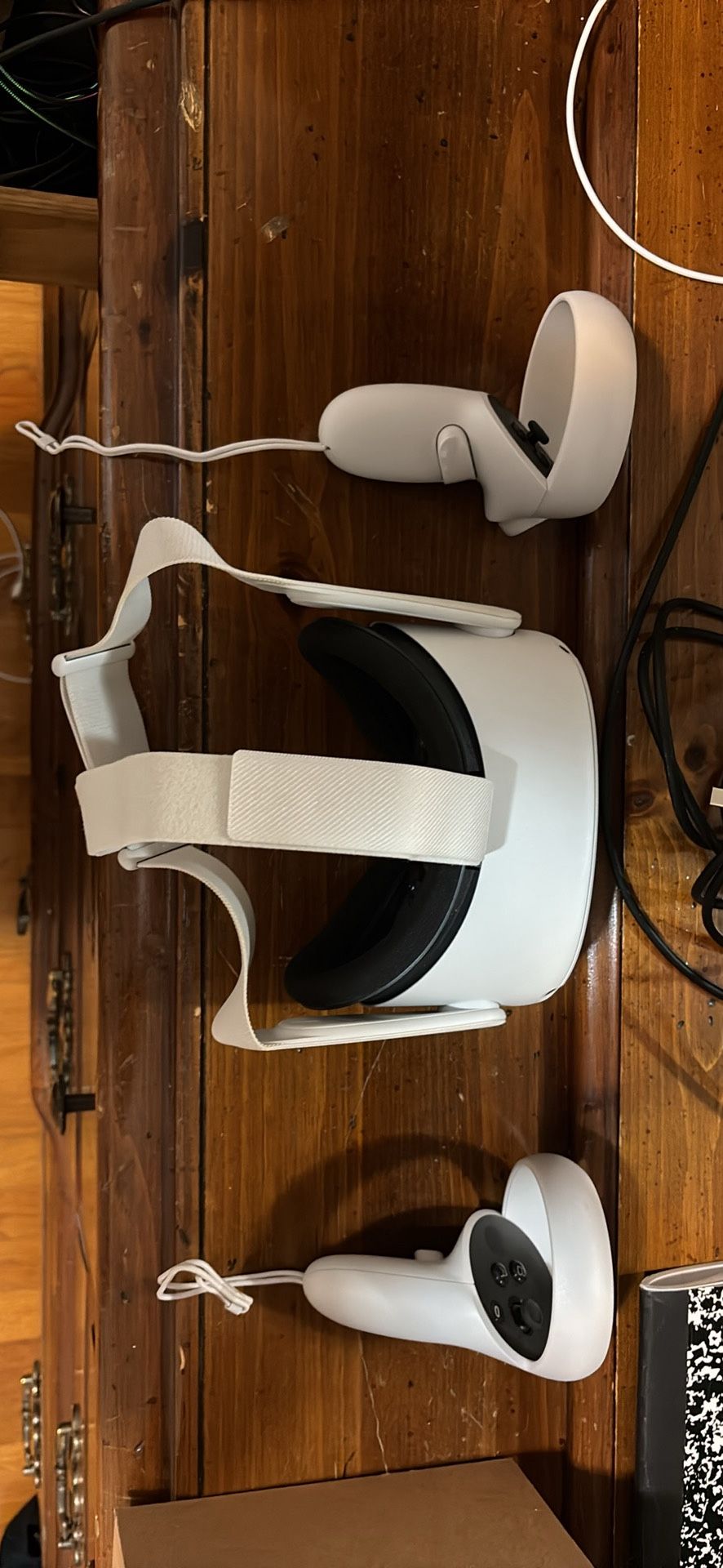 Meta Quest 2 Headset With Meta 16Ft Charging Cable