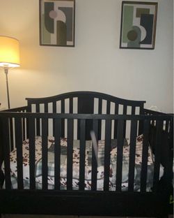 Crib with mattress