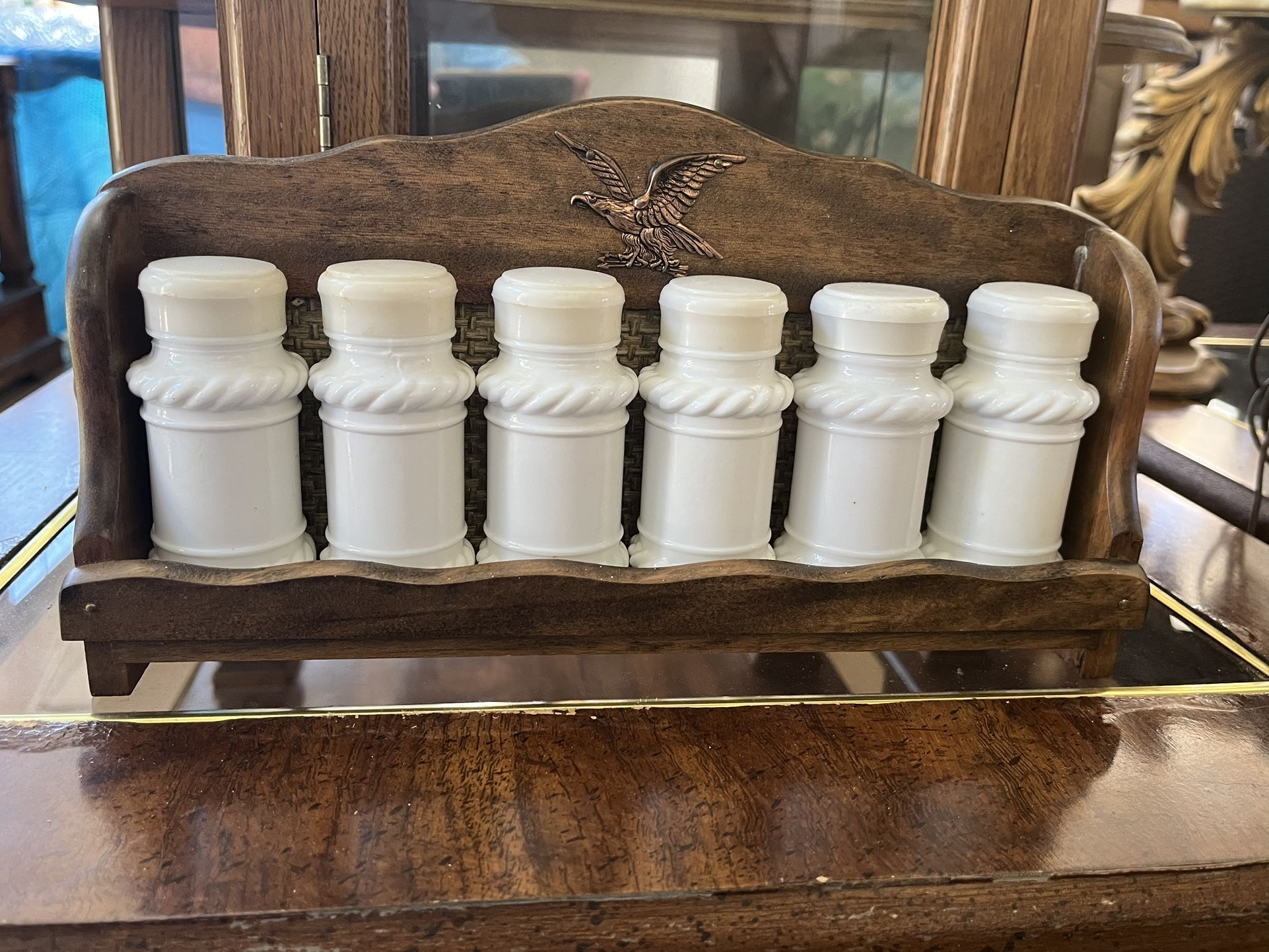 Vintage Spice Rack Set 