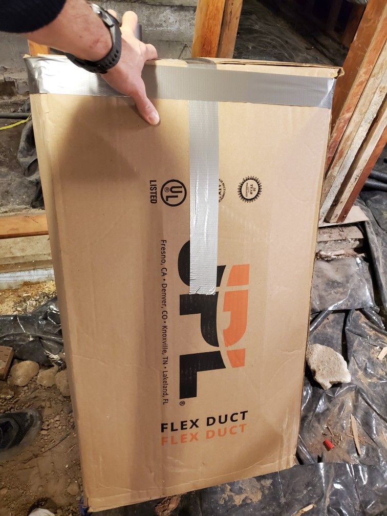 Flex duct 14" 25 feet in box