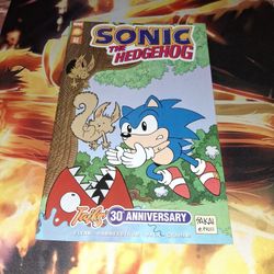 SONIC THE HEDGEHOG TAILS 30TH ANNIVERSARY SAKAI LIMITED COVER DESIGN COMICS...SMOKE FREE HOME...$30 OBO