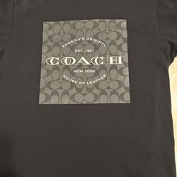 Men’s Coach Tee Size Xs Never Worn! 