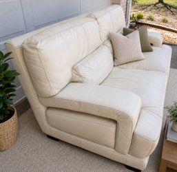 FREE DELIVERY - White Modern Sofa