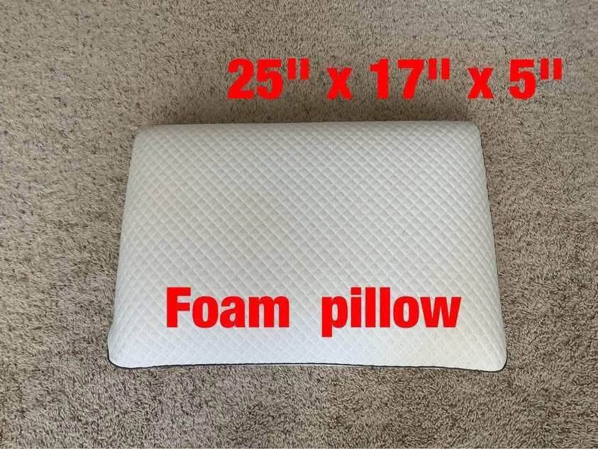 Foam  pillows   -  $20  each