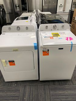 Maytag Washer and Dryer-NEW