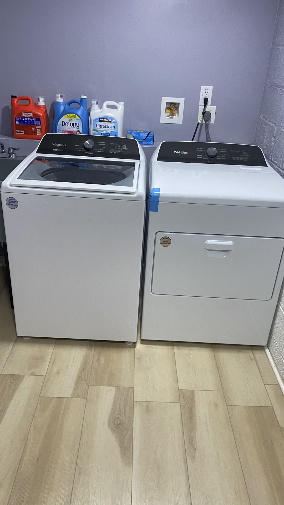 Electric Dryer & Washer 