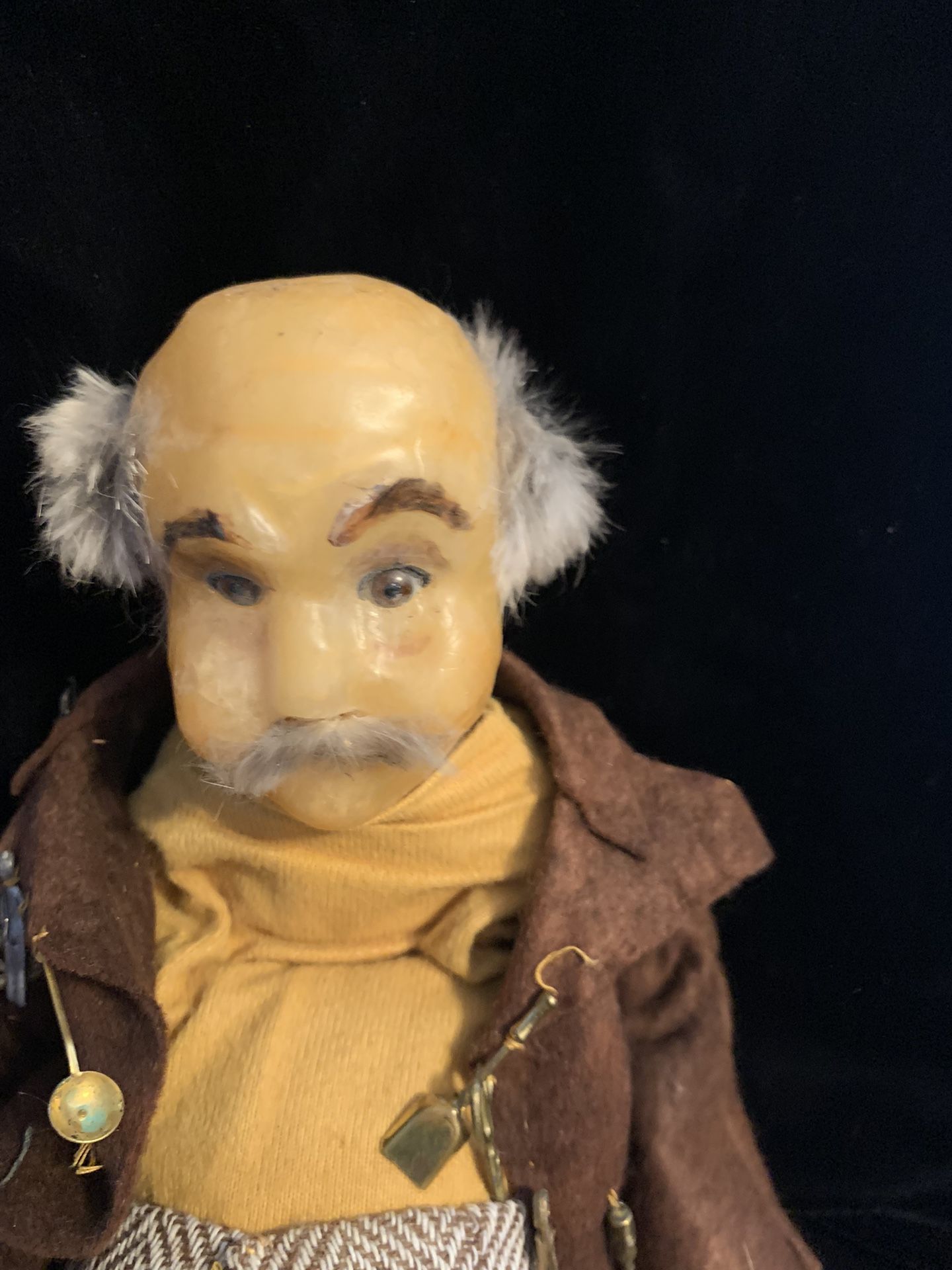 Vintage Male Peddler Doll