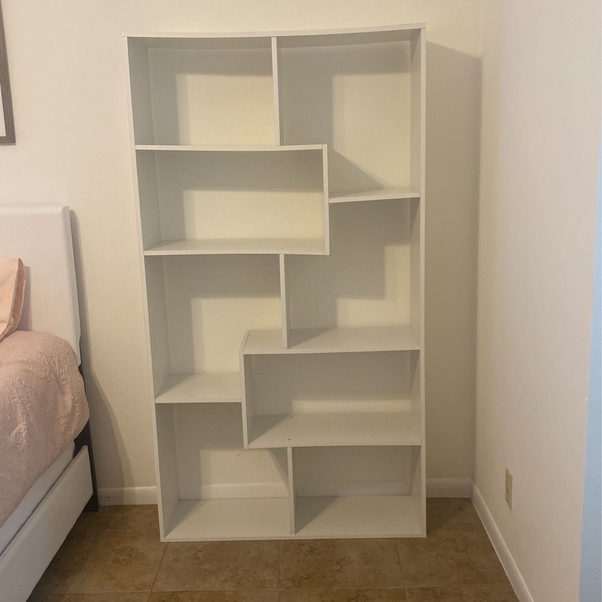 White Bookshelf
