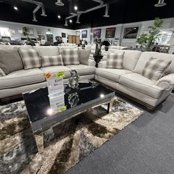 2 Pc Sofa And Loveseat 