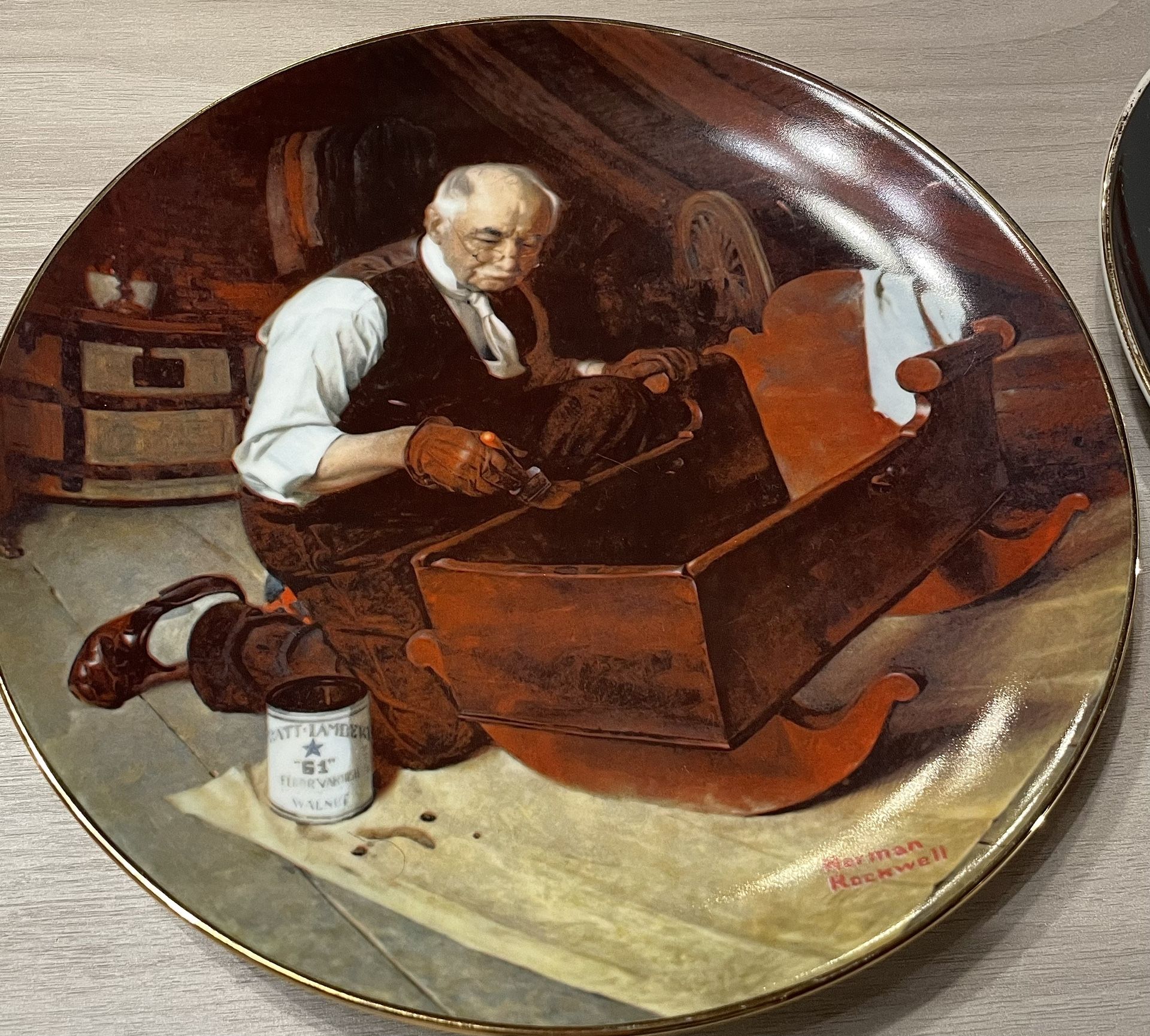 Rare Norman Rockwell’s Limited Edition Collection Plates