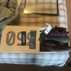Yeezy 350 Bred Size 9 Deadstock