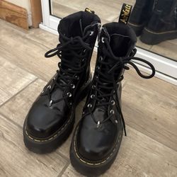 Dr Marten Patent Leather Boots 