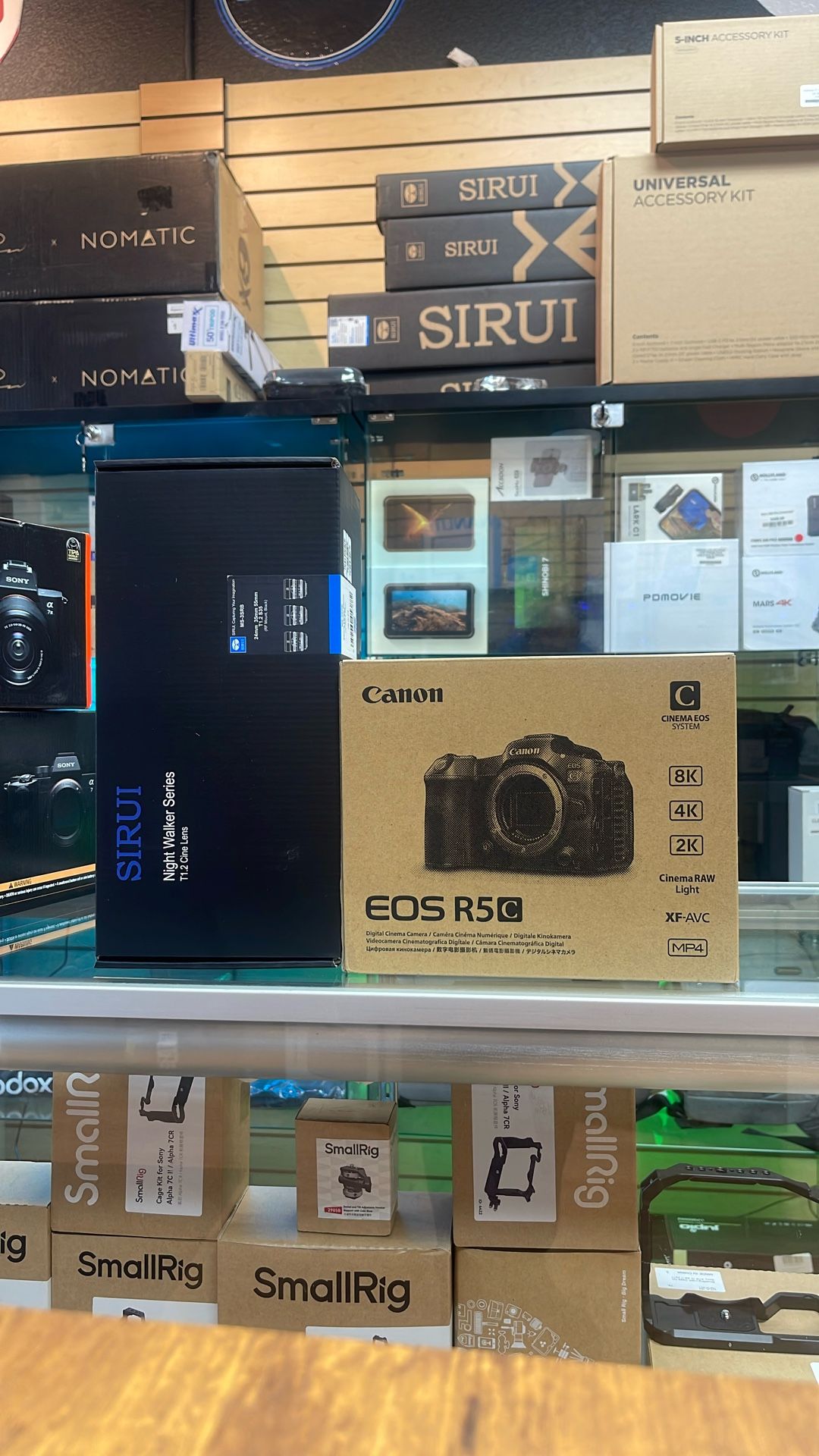 Canon R5C With Sirui Night Walker 24mm 35mm 55mm