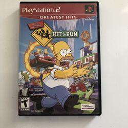 Simpsons Hit And Run Complete Ps2 
