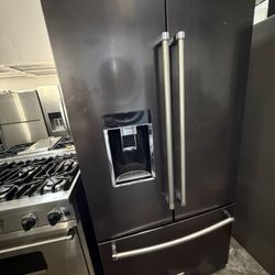 Kitchenaid Black Stainless Counter Depth Refrigerator 