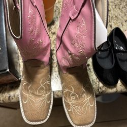 Girl Boots, Tap & Ballet Shoes $50 All 3