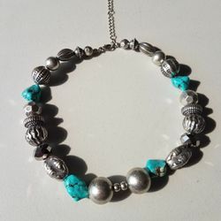 Turquoise & Silver necklace