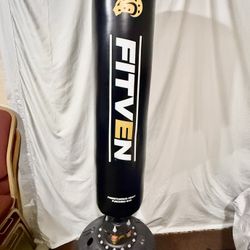 FITVEN Freestanding Punching Bag 70 In./205 Lbs., Heavy Boxing Bag with Suction Cup Base
