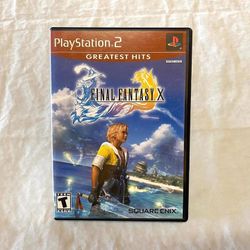 Final Fantasy X (PS2) - PRICE FIRM
