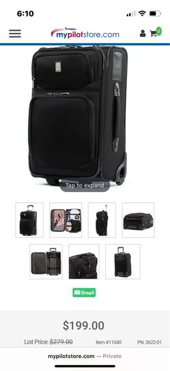 Travelpro luggage never out of box