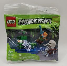brand new sealed lego minecraft lush cave fight